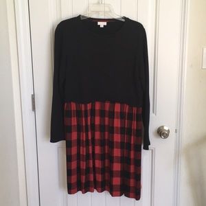 J.Jill Buffalo Plaid Dress